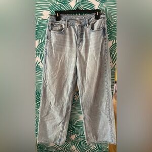American Eagle 90’s Wide Leg Light Wash Jean Size (US) women’s 10 regular